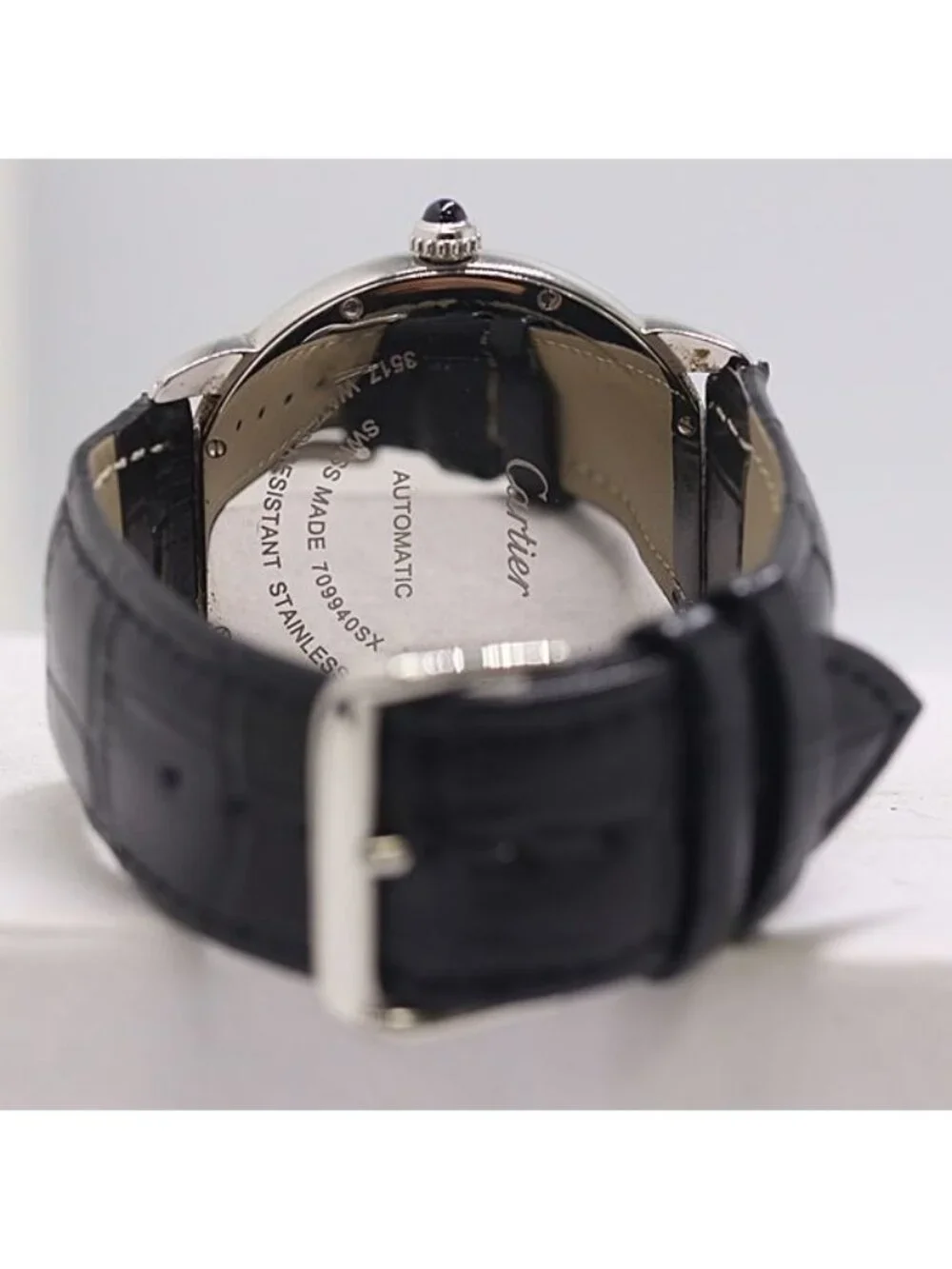 Cartier Hossuke Ronde Solo Automatic Silver Dial Watch